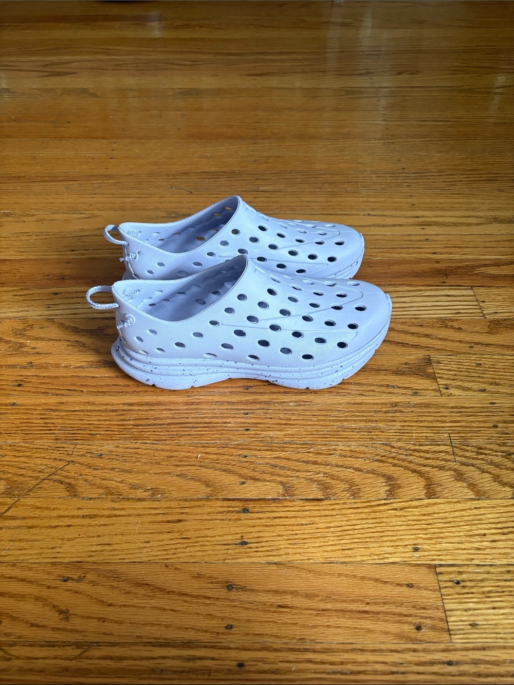 Women’s Slip-On Perforated Sandal - White